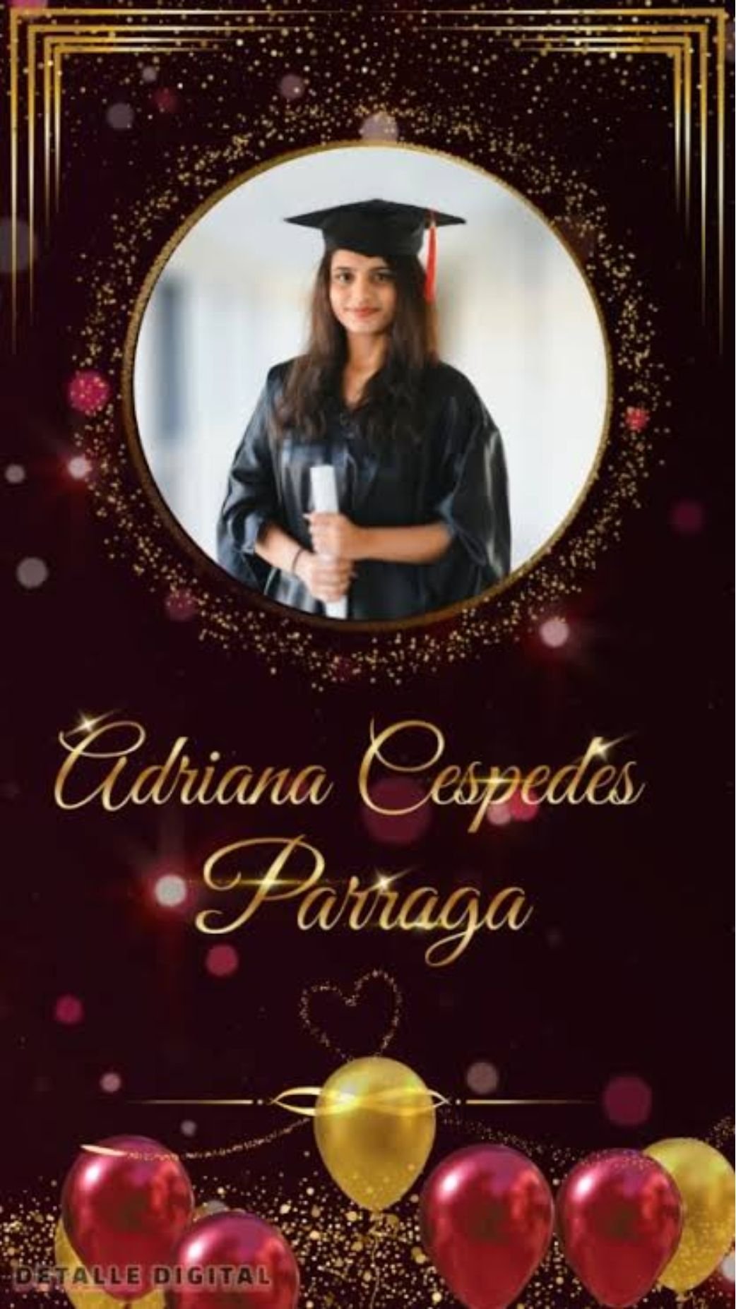 Invitación de graduación