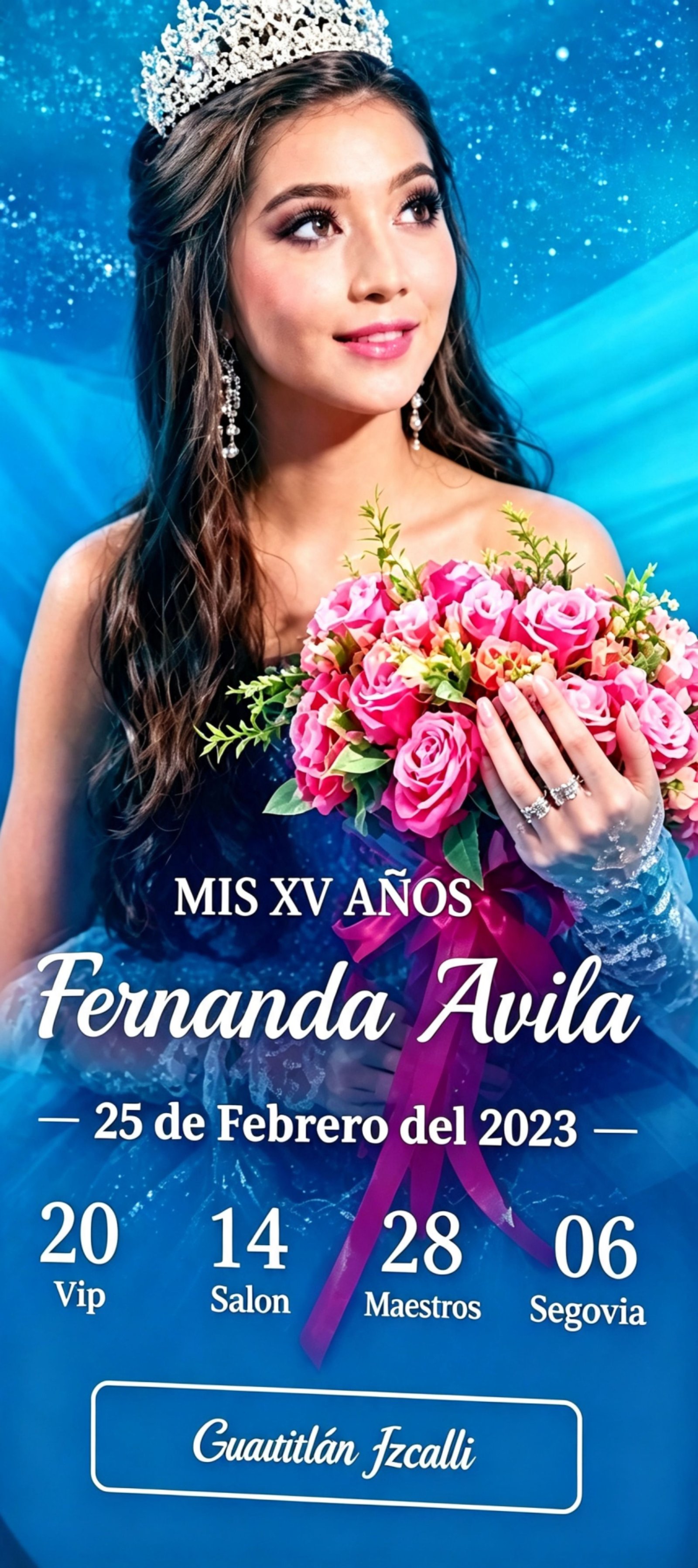 Invitación XV años